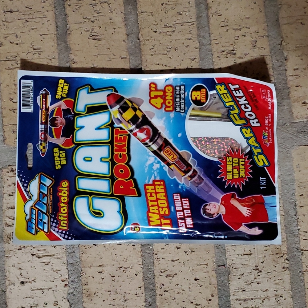 Big Sky Inflatable Giant Rocket Star Flier Rocket